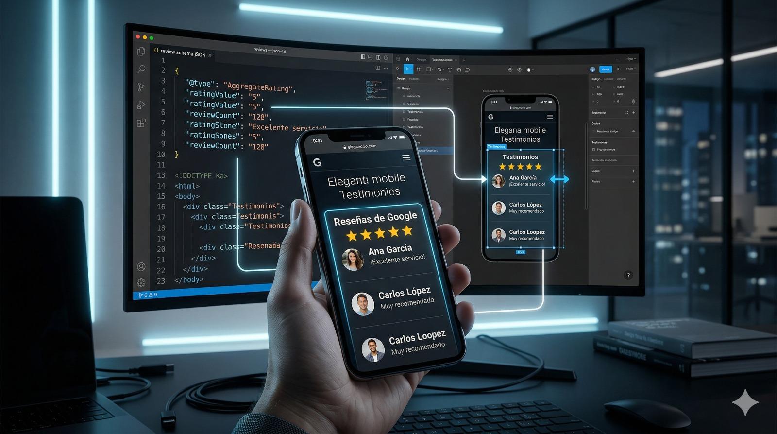 Cómo mostrar tus reseñas de Google en tu sitio web